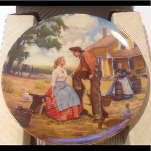 Edwin M. Knowles Decorative plate